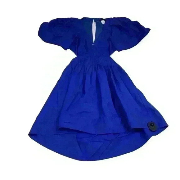 Banana Republic Cut out dress  Open-Back Mini Dress Blue size US 2 - Picture 4 of 17